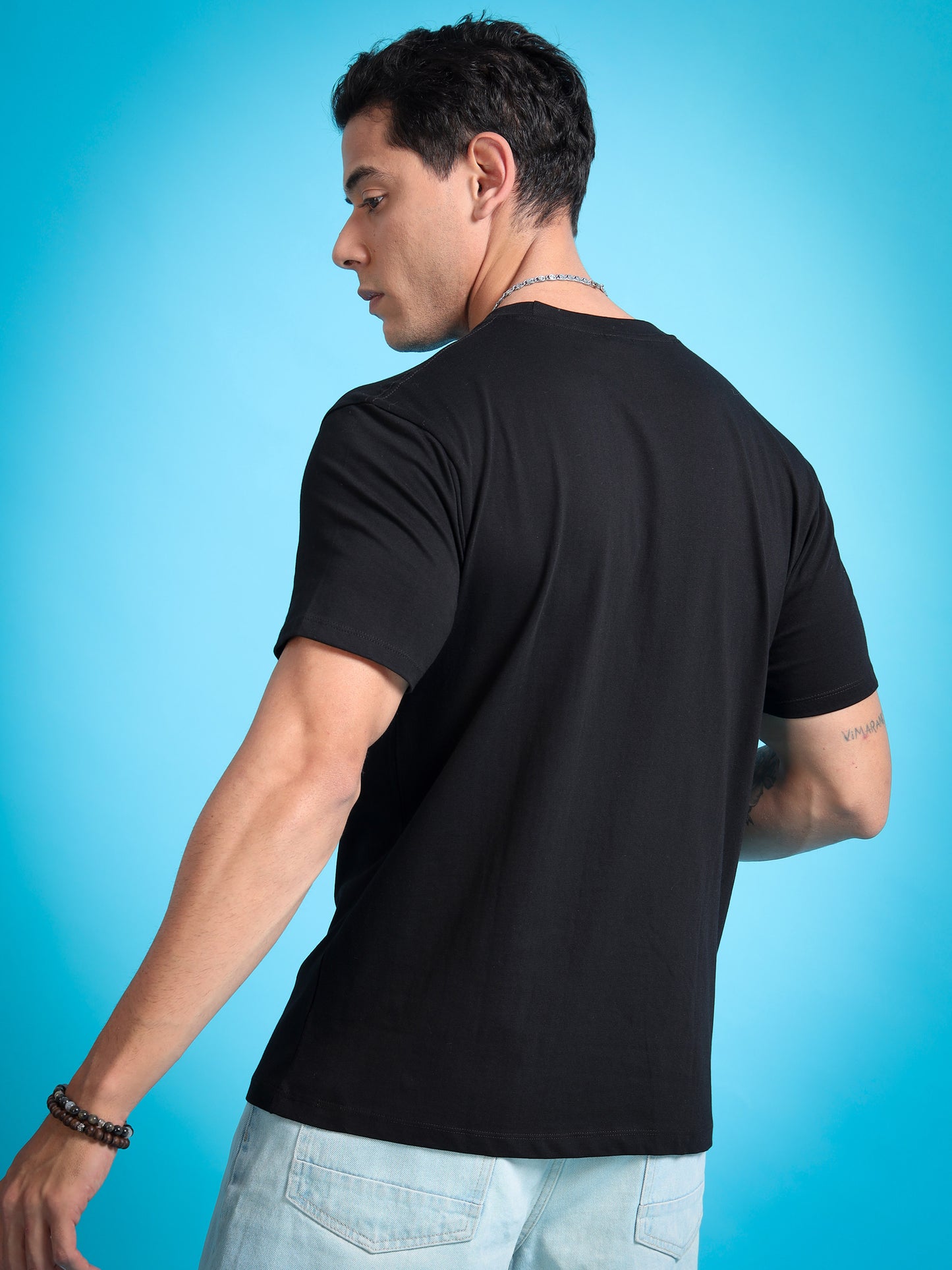 Royal Enifield Made Like a Gun Black T shirt