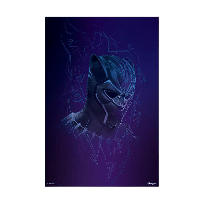 Black Panther Abstract Mini Poster - www.entertainmentstore.in