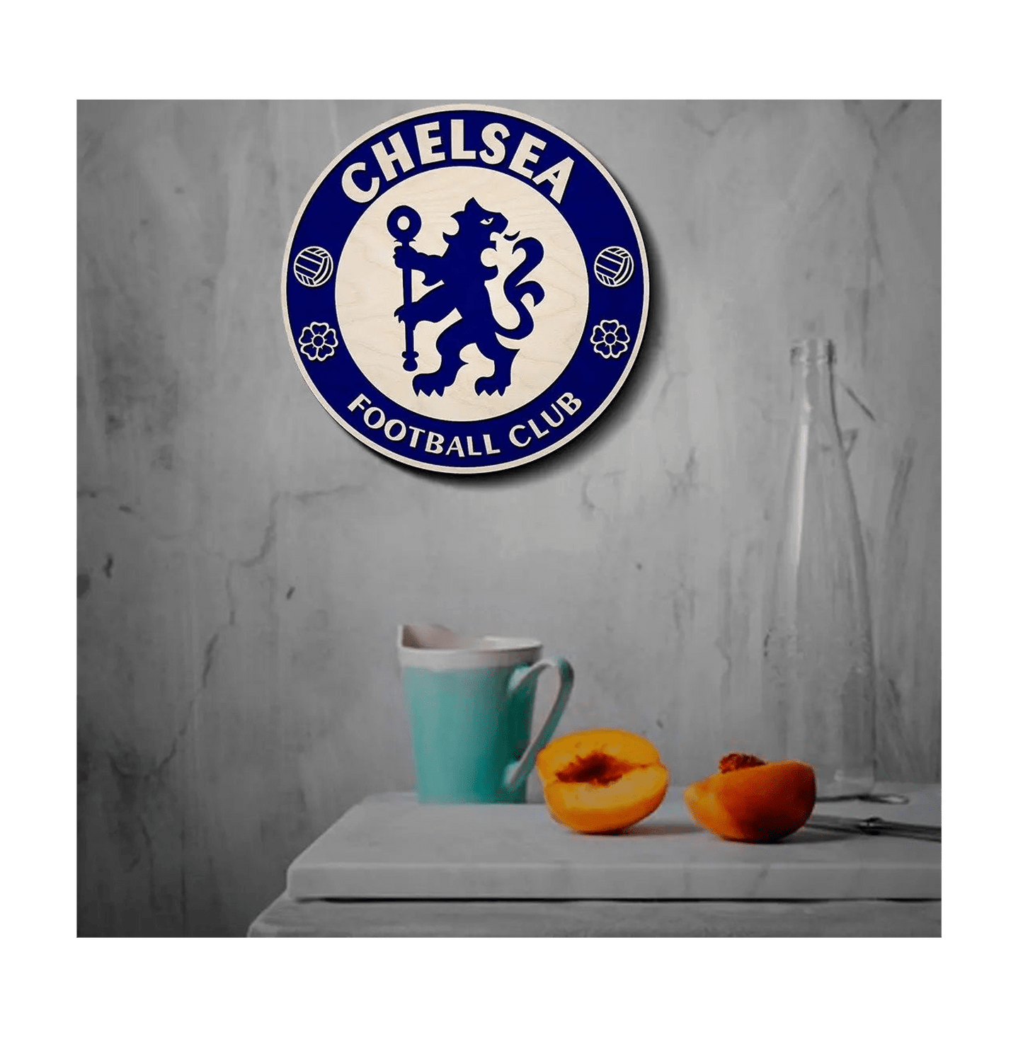Chelsea Wooden Crest