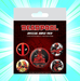 Deadpool (Outta The Way) Badge Pack - www.entertainmentstore.in