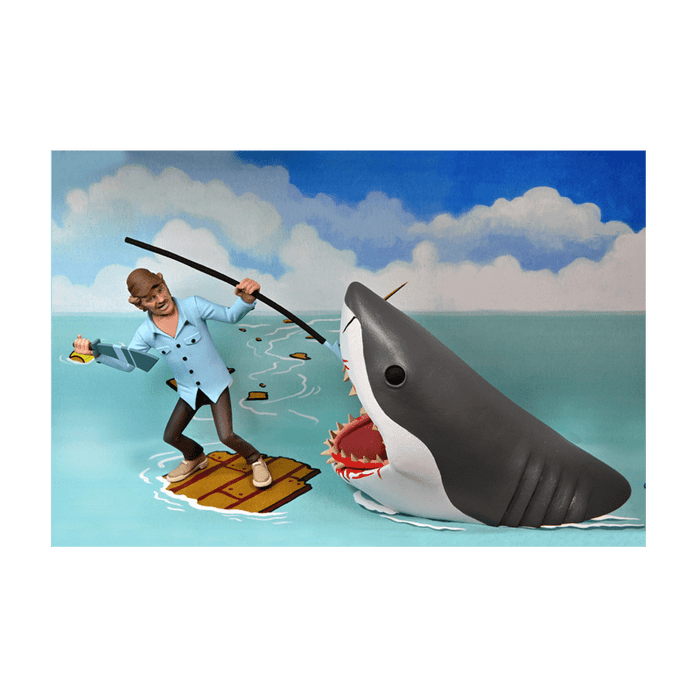 Jaws Toony Terrors 6 Scale Action Figures ‰ÛÒ Quint and Shark 2-Pack - www.entertainmentstore.in