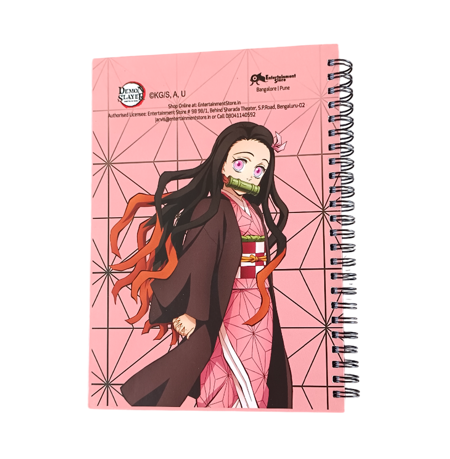 Demon Slayer Tanjiro & Nezuko Spiral Notebook