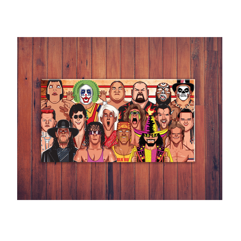 WWE A3 Laminate - www.entertainmentstore.in