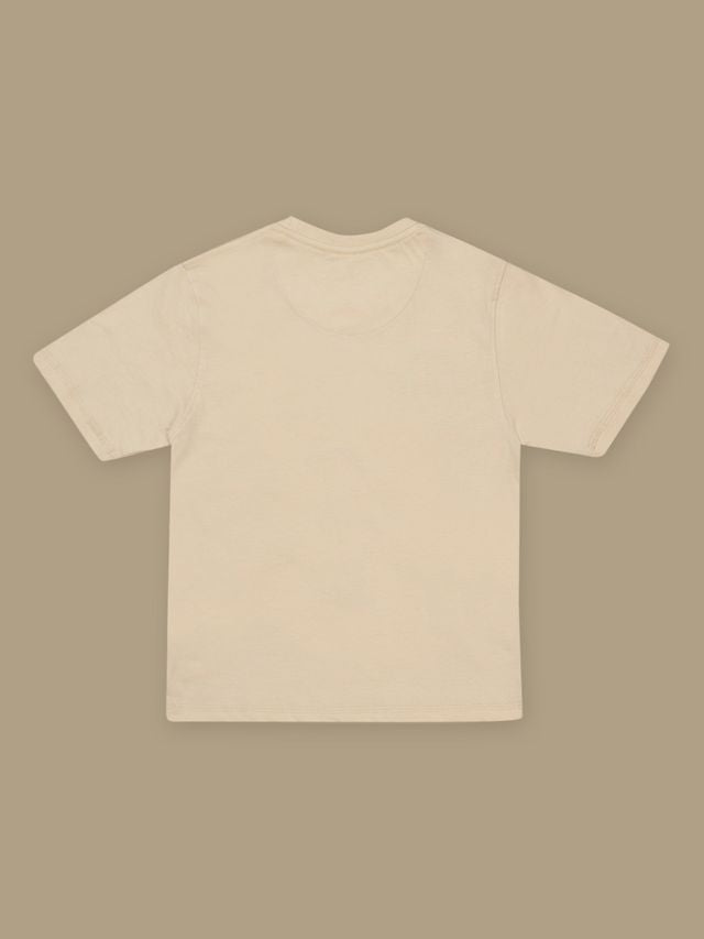 One Piece Luffy Classic Beige Kids T Shirt