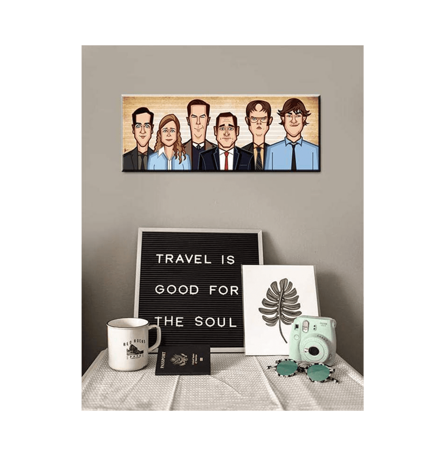 Tribute To Office A3 Wall Art Laminate - www.entertainmentstore.in