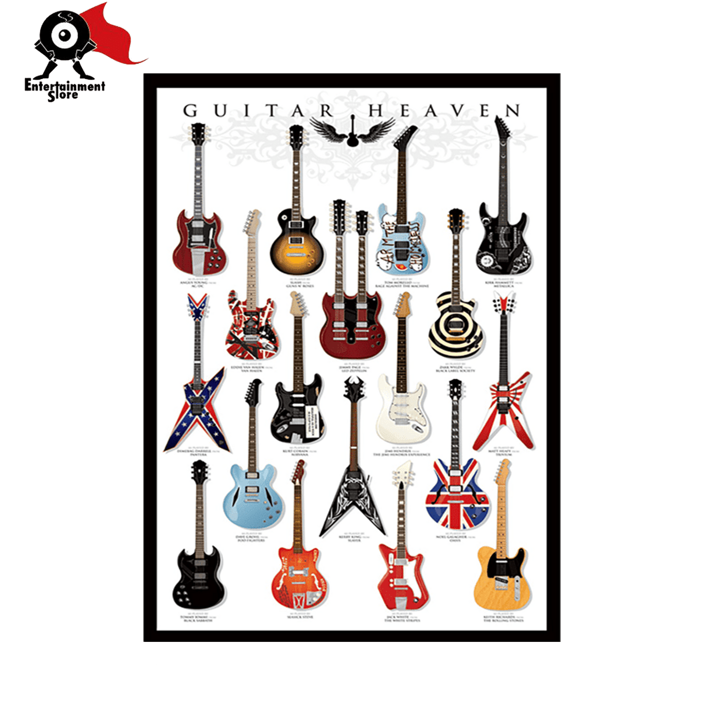 Guitar Heaven Maxi Poster