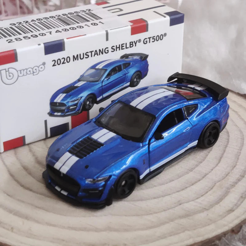 2020 Mustang Shelby GT500 Blue 1:64