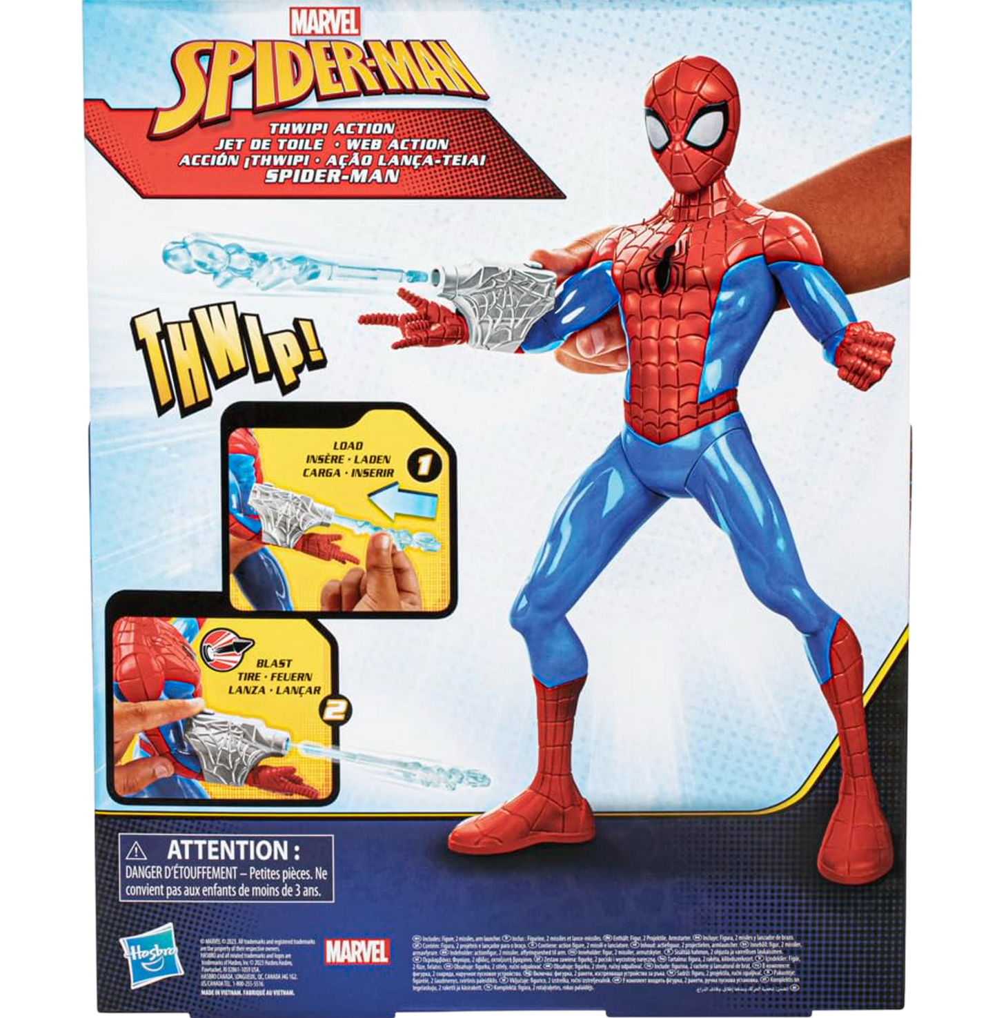 Marvel Spiderman Thwip Action Figure