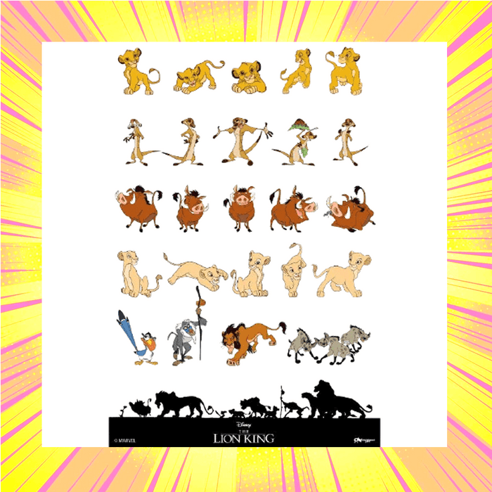 Lion King Characters Mini Poster - www.entertainmentstore.in
