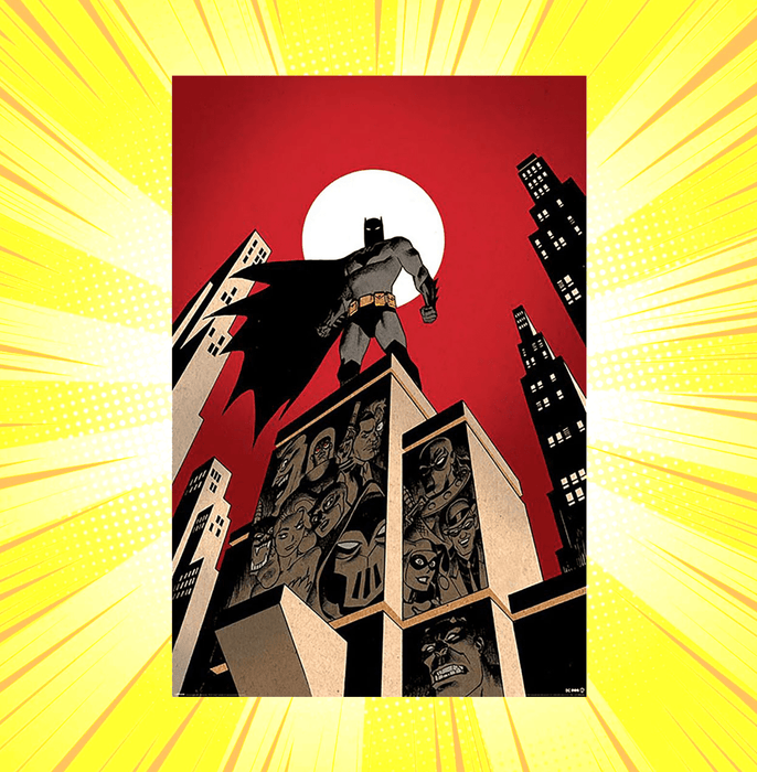 The Batman Villain Skyline Maxi Poster - www.entertainmentstore.in