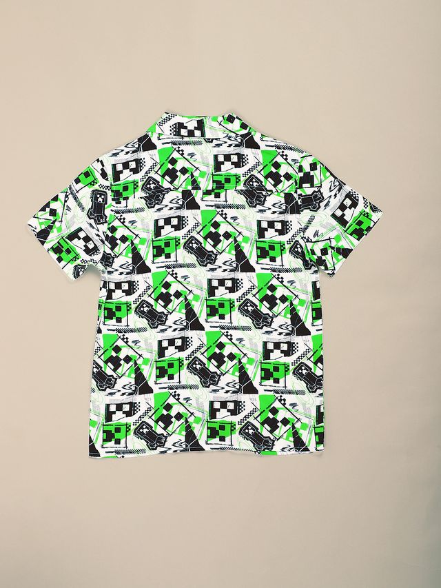 Minecraft Multi Kids Boys Shirt