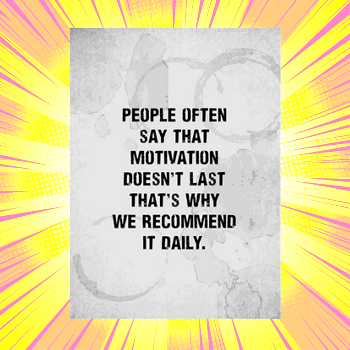 People Often Say That Motivation Mini Poster - www.entertainmentstore.in