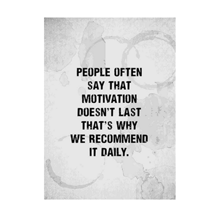People Often Say That Motivation Mini Poster - www.entertainmentstore.in