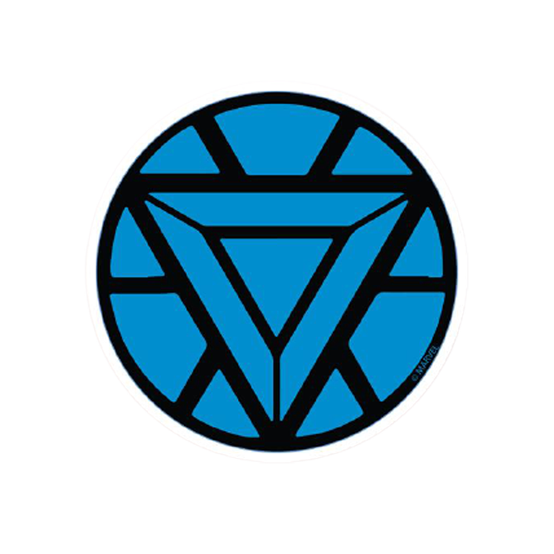 Iron Man Arc Reactor Sticker - www.entertainmentstore.in
