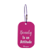 Beauty with Brains Bag Tags - www.entertainmentstore.in