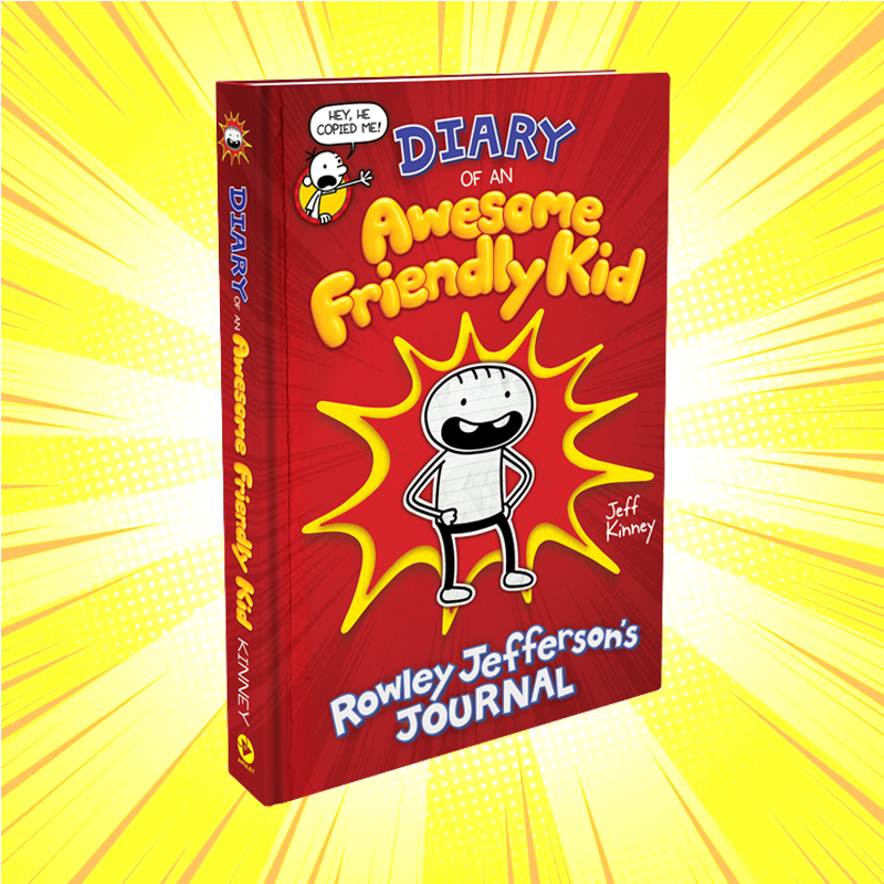 Diary Of An Awesome Friendly Kid Rowley Jefferson‰?s Journal - www.entertainmentstore.in