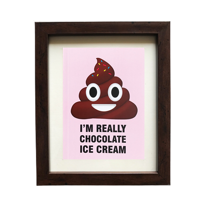 I Am Really Chocolate Ice Cream Box Frame - www.entertainmentstore.in