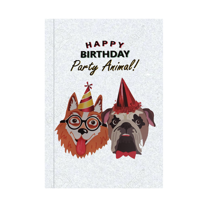 Happy Birthday Party Animal Notebook - www.entertainmentstore.in