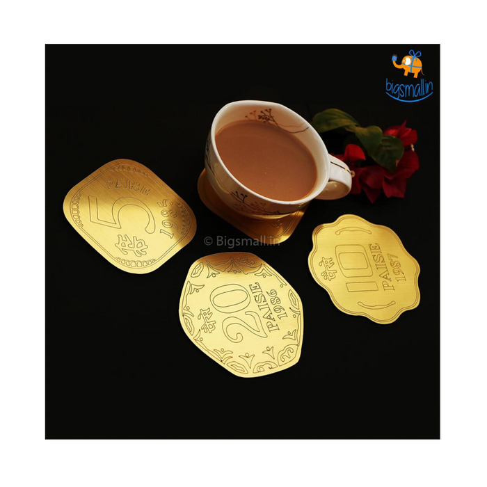 1 Paise Coaster - www.entertainmentstore.in