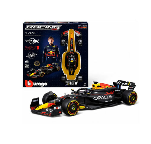 Bburago 1:24 Red Bull RB20 Toy Model (Model Kit With Pedestal)