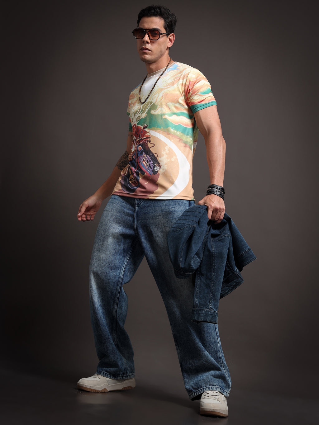 Royal Enfield Sunset ride T Shirt | AOM Cineverse Edition