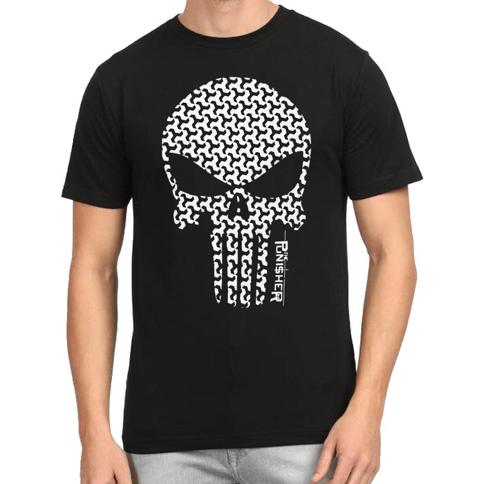 Punisher 953 Black Mens T Shirt - www.entertainmentstore.in