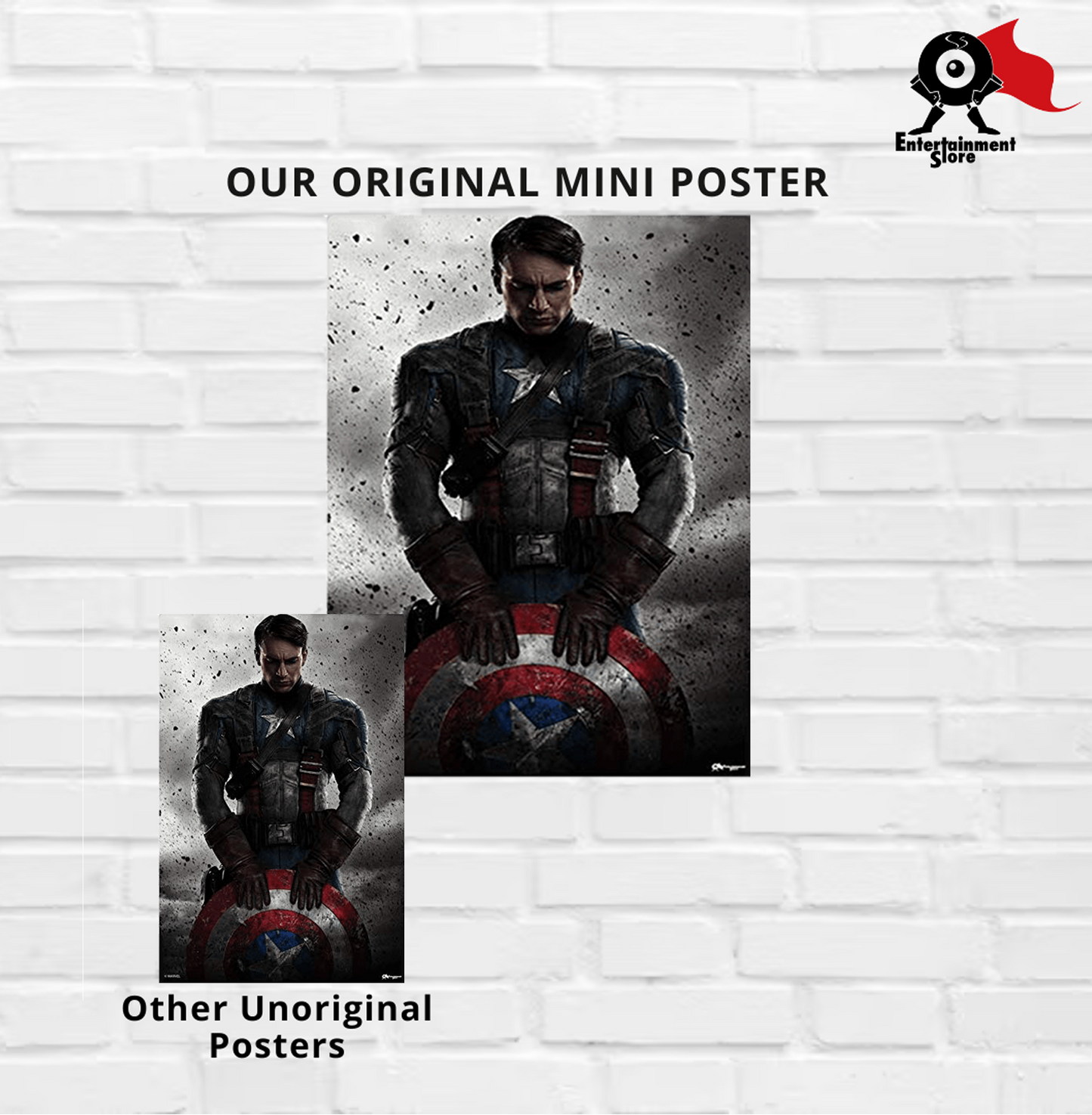 Captain America First Avenger Mini Poster