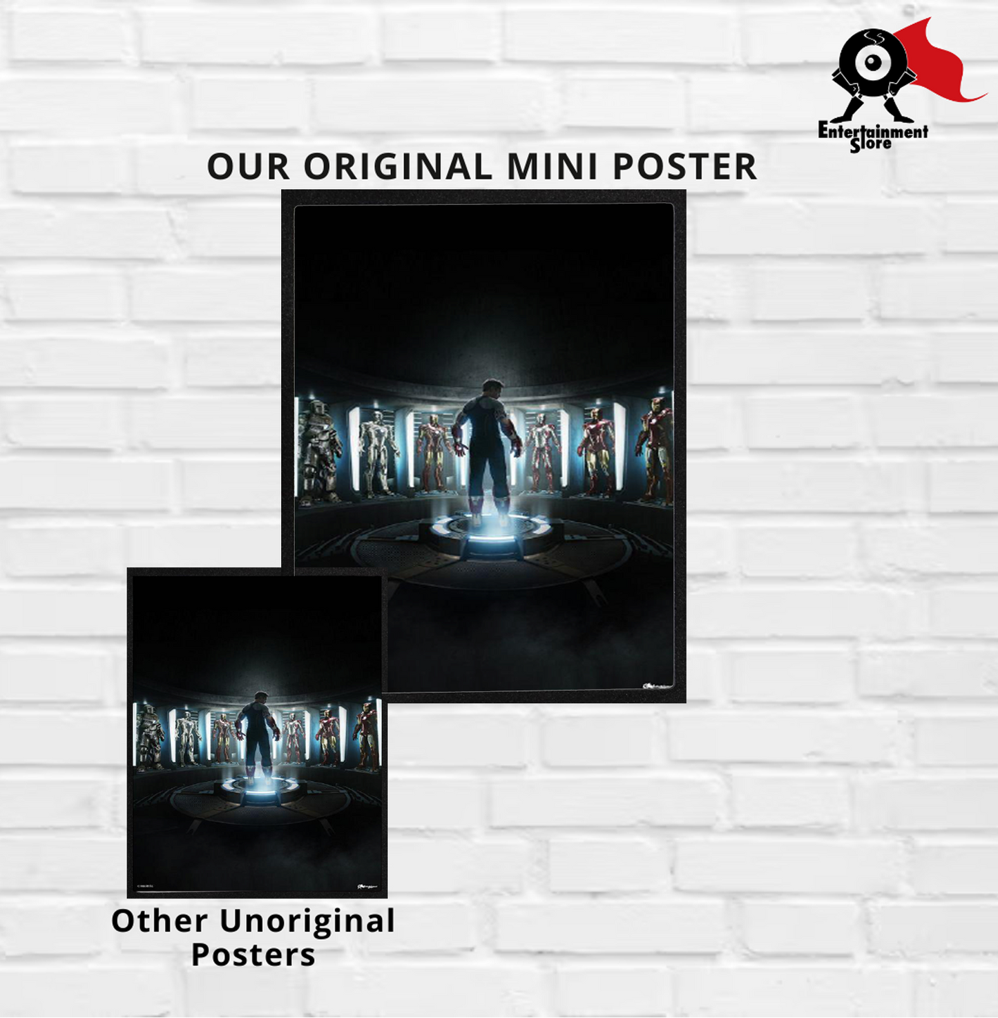 Iron Man Suits Mini Poster