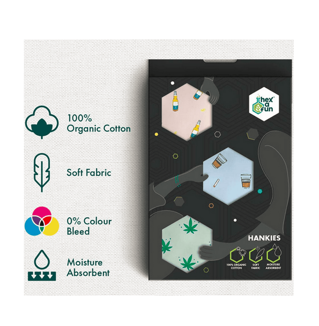 Hexafun Happy High Hankies - www.entertainmentstore.in