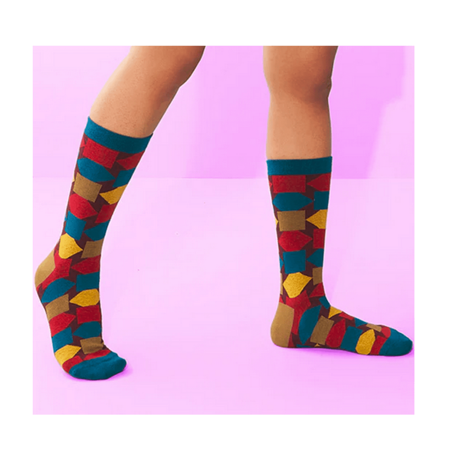 Hexafun Geometric Shape Unisex Socks - www.entertainmentstore.in