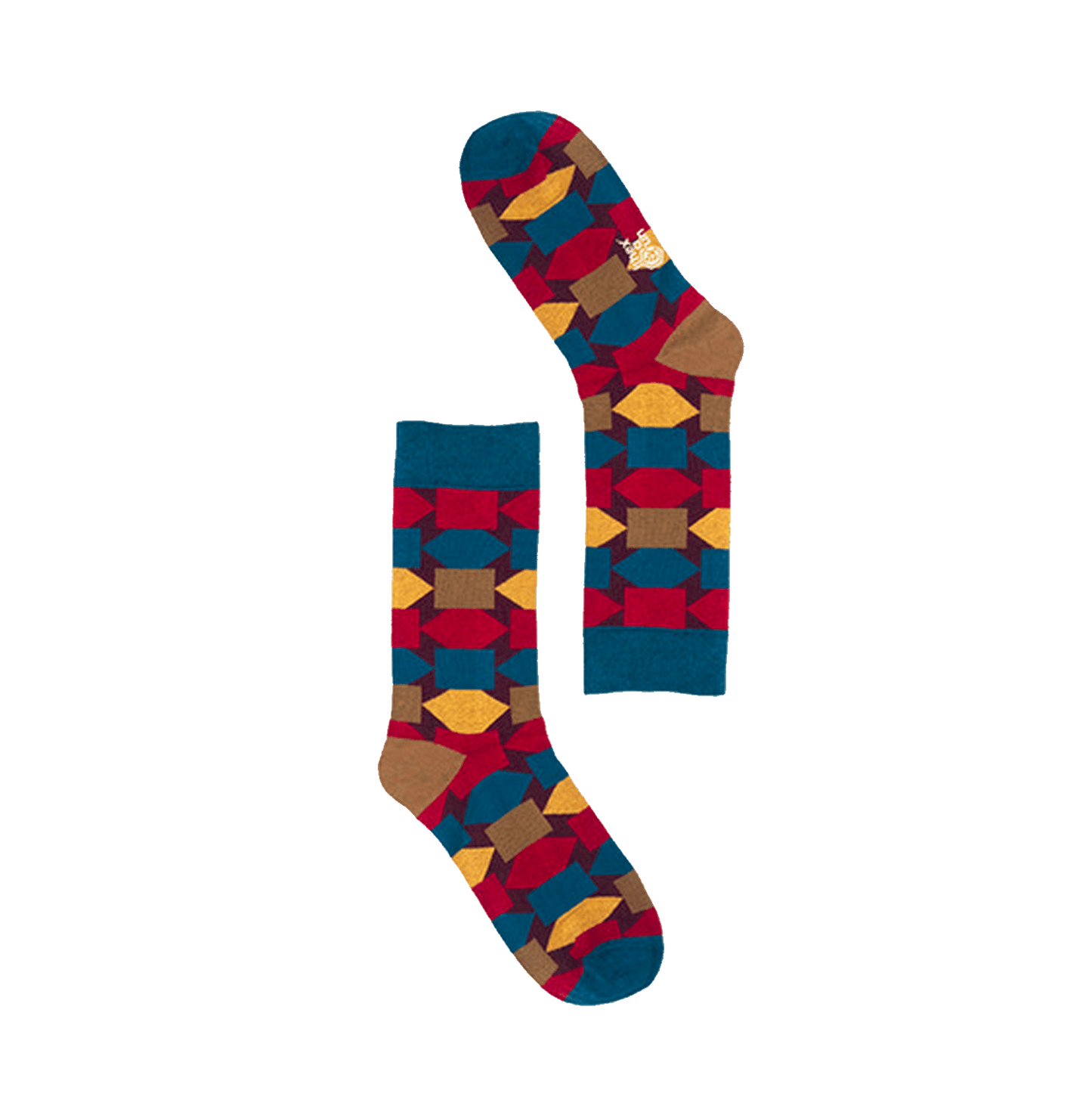 Hexafun Geometric Shape Unisex Socks - www.entertainmentstore.in