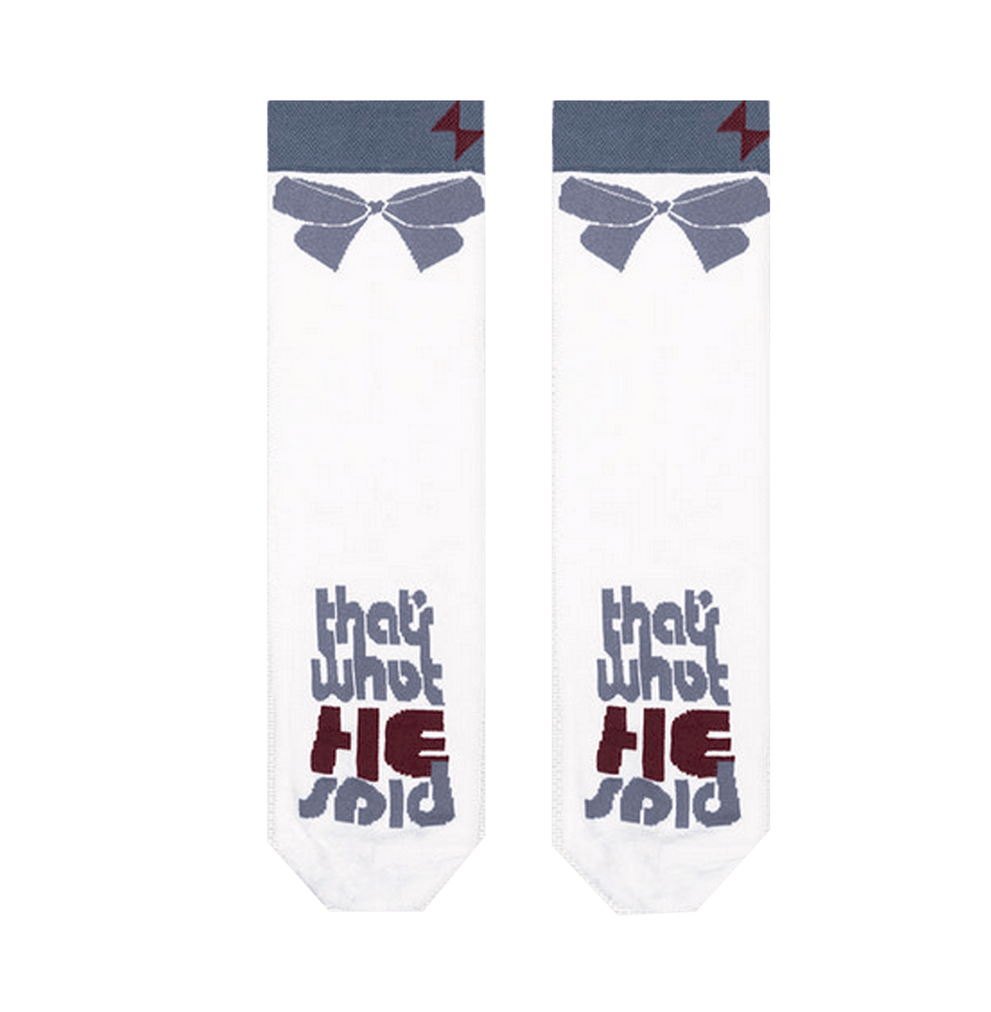 Hexafun He Said Unisex Socks - www.entertainmentstore.in