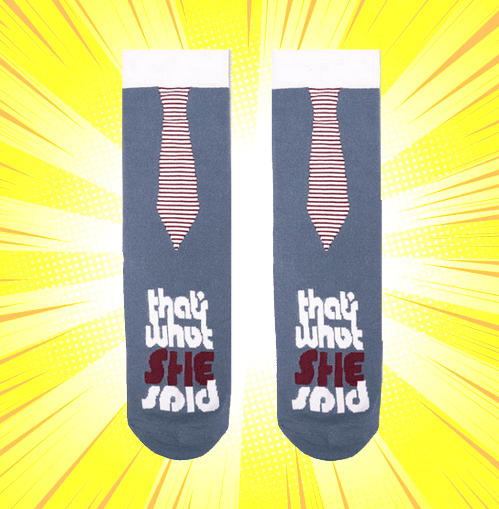 Hexafun She Said Unisex Socks - www.entertainmentstore.in