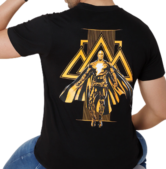 Superman t shirt black and gold hotsell