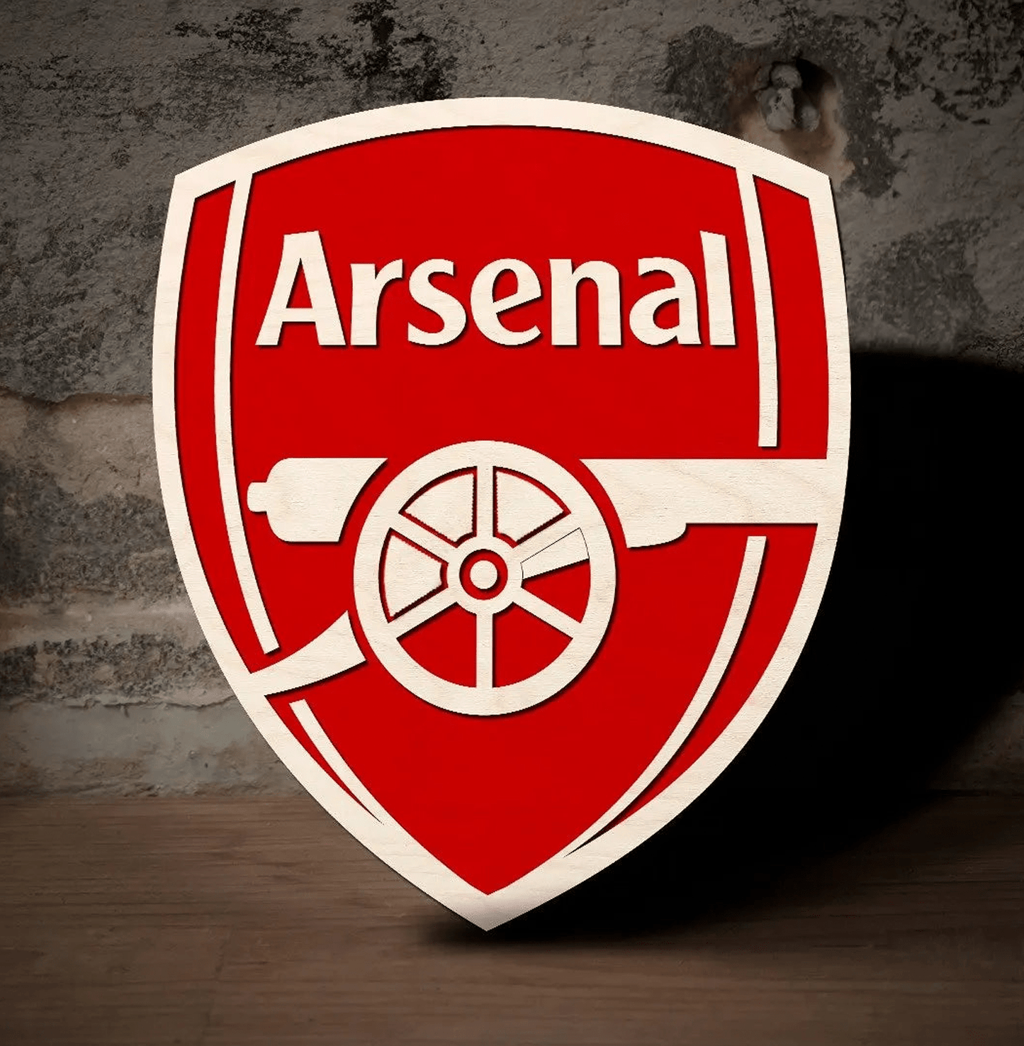 Arsenal Wooden Crest