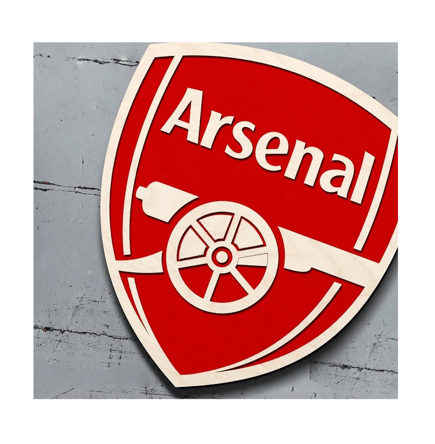 Arsenal Wooden Crest