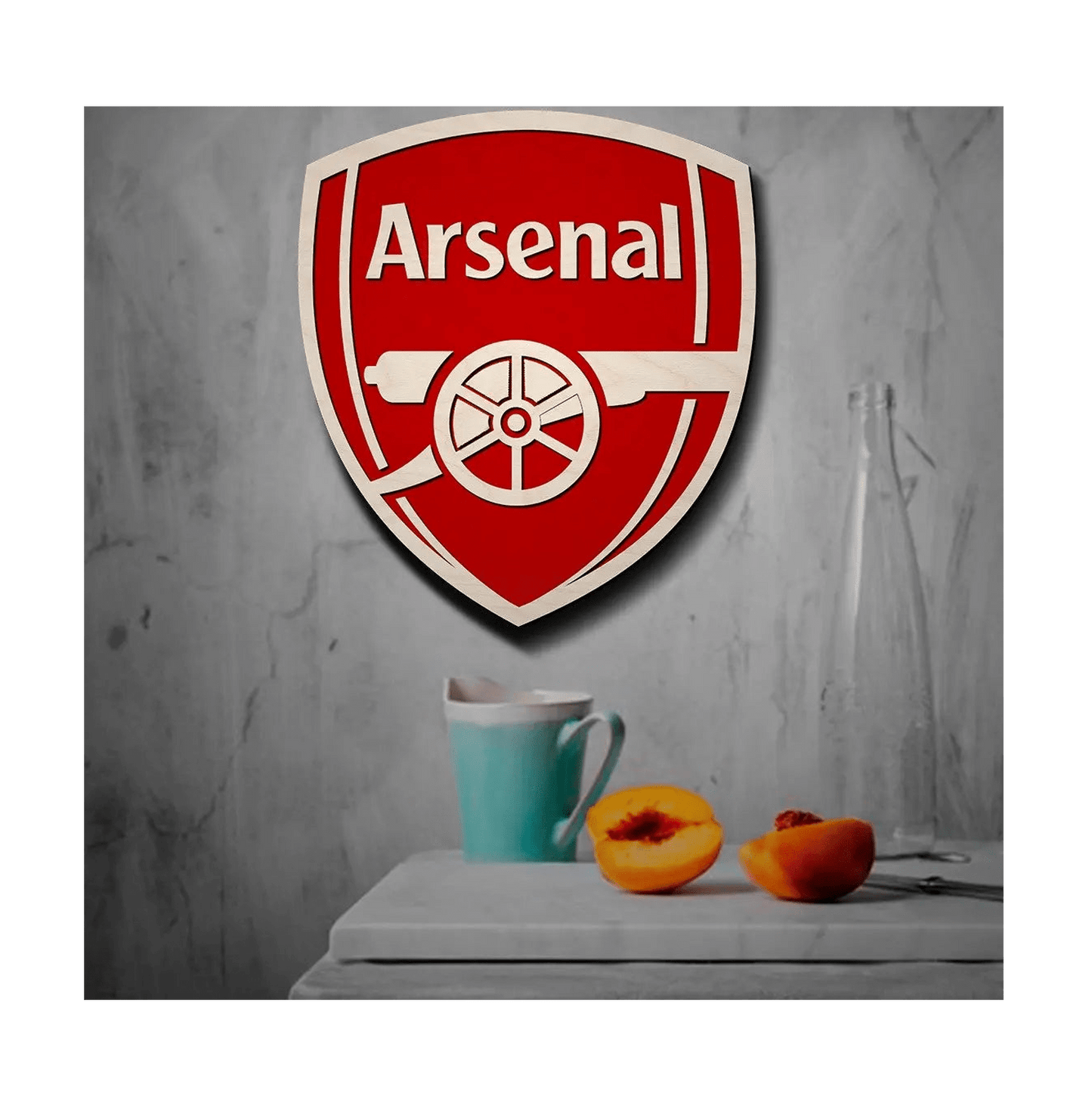 Arsenal Wooden Crest