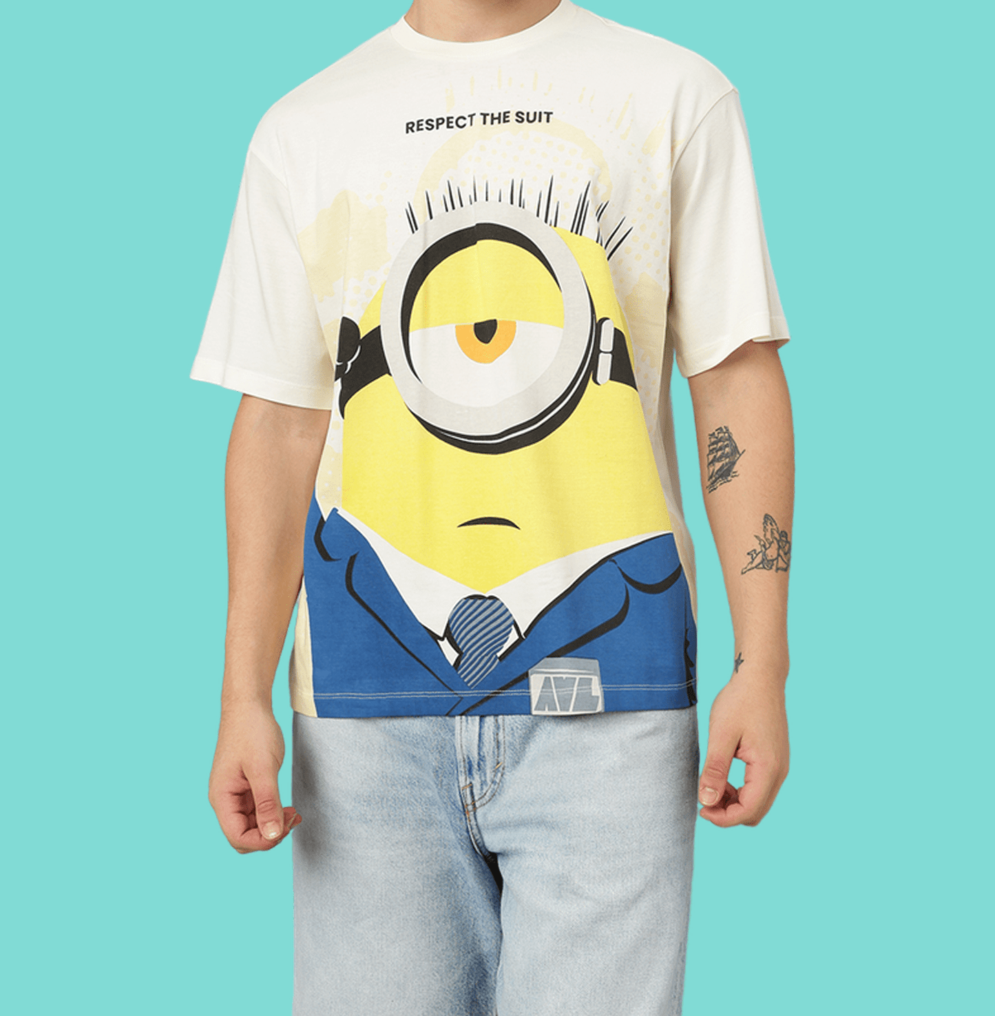 Despicable Me 1894 Off White Mens T Shirt