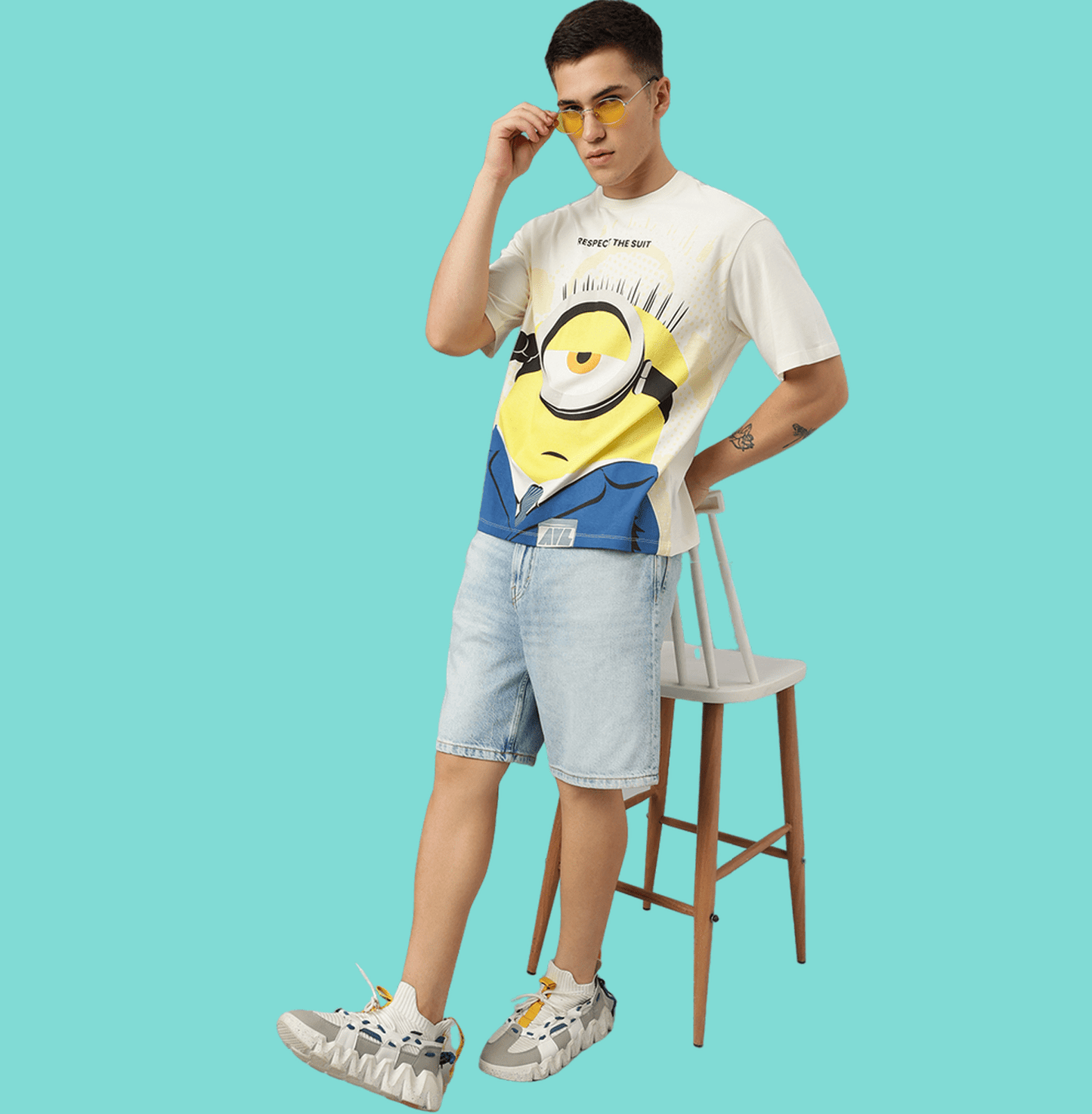 Despicable Me 1894 Off White Mens T Shirt