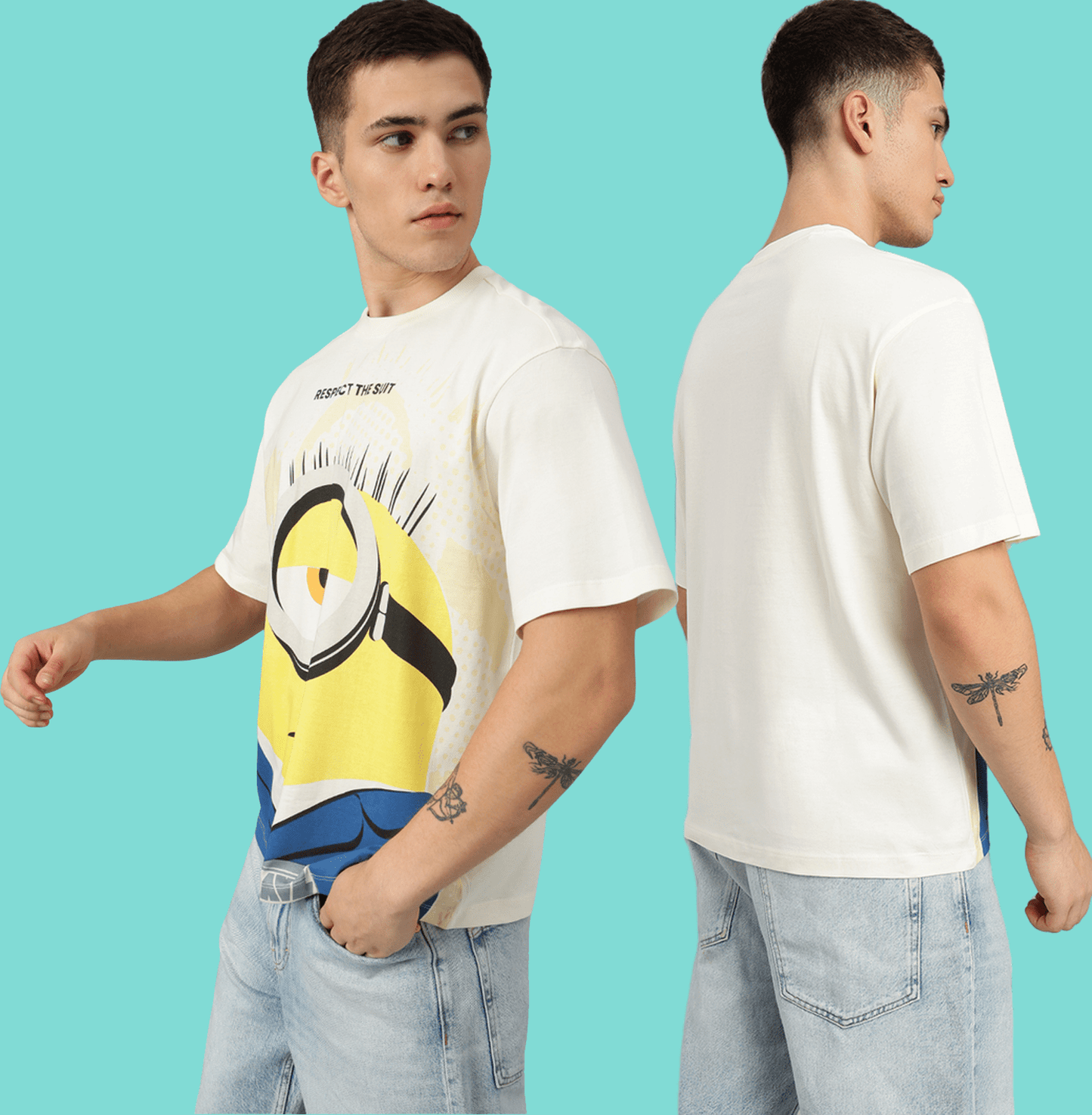 Despicable Me 1894 Off White Mens T Shirt