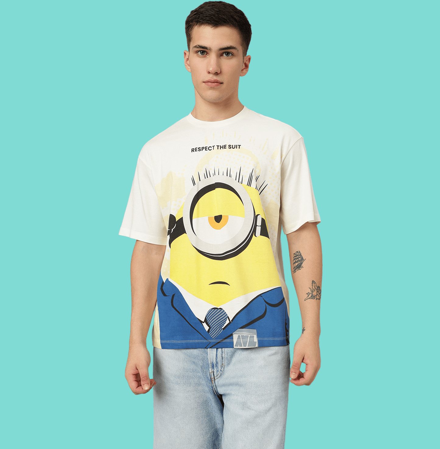 Despicable Me 1894 Off White Mens T Shirt