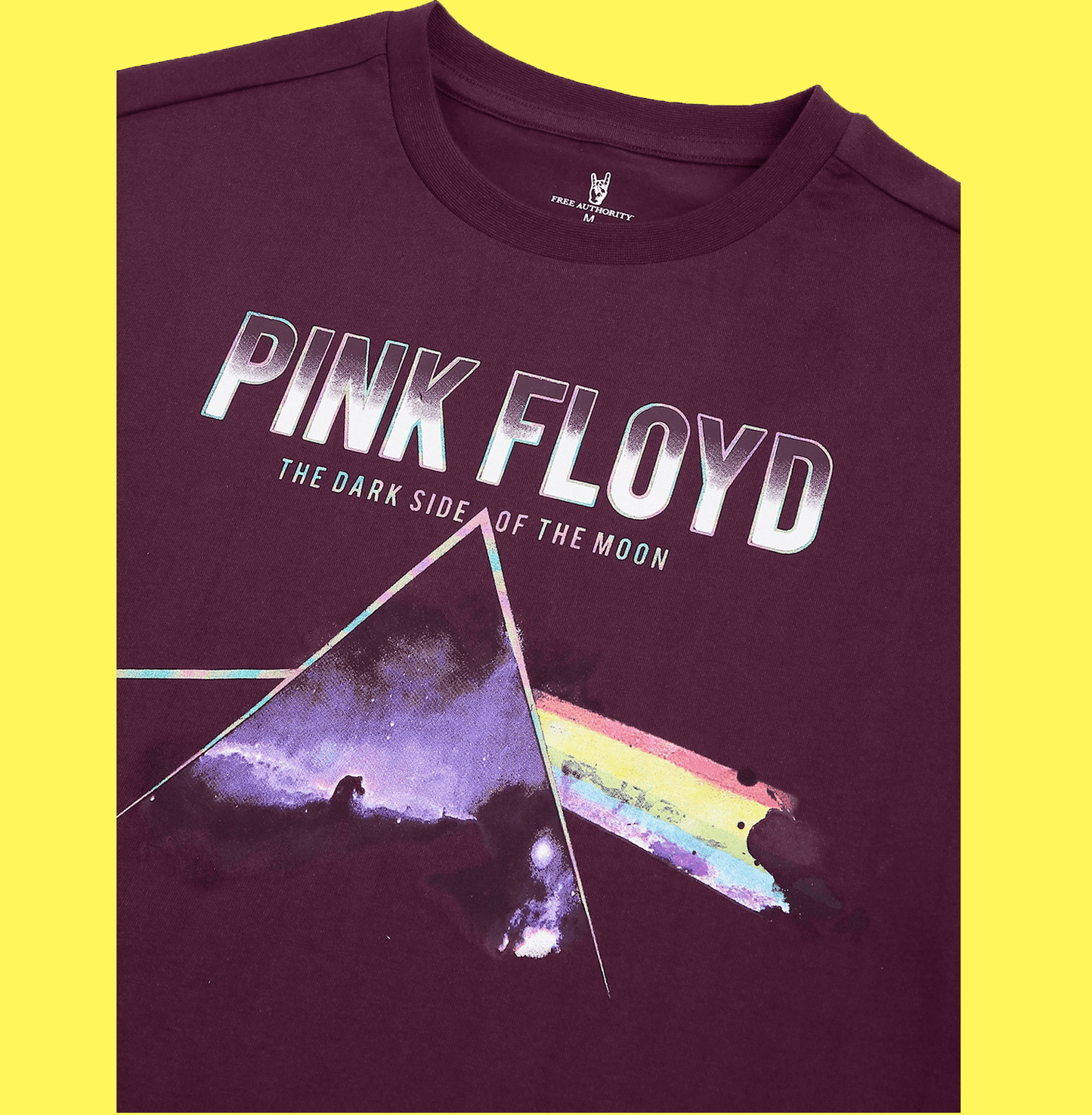 Pink Floyd 0320 Plum Mens T Shirt