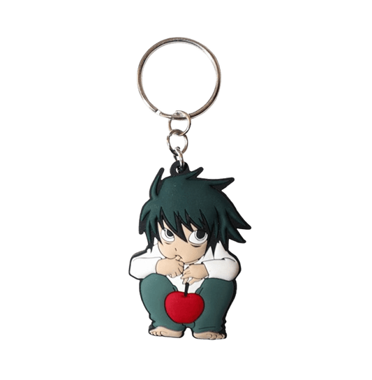 Death Note L Character PVC Keychain