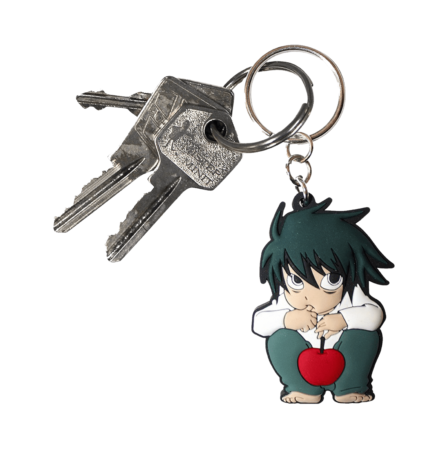 Death Note L Character PVC Keychain