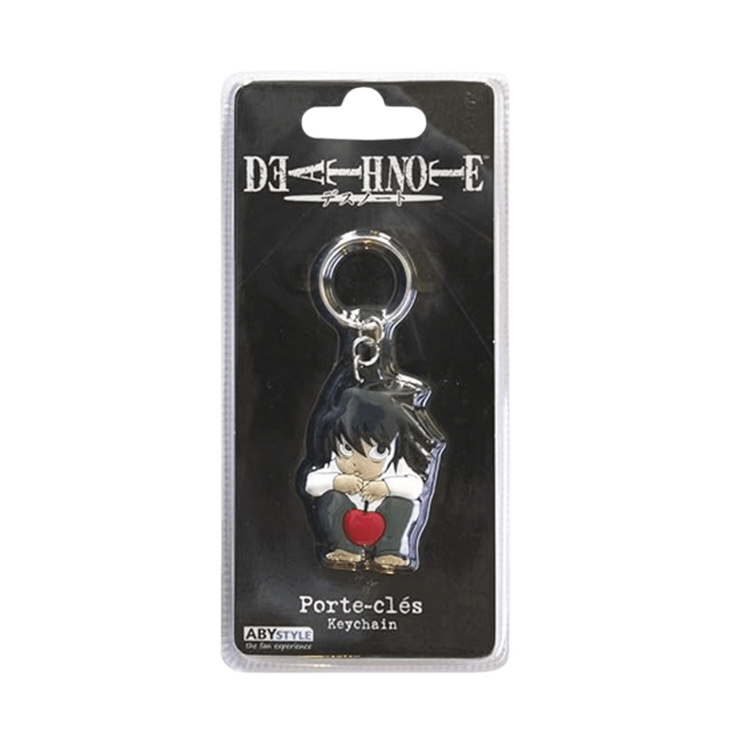 Death Note L Character PVC Keychain