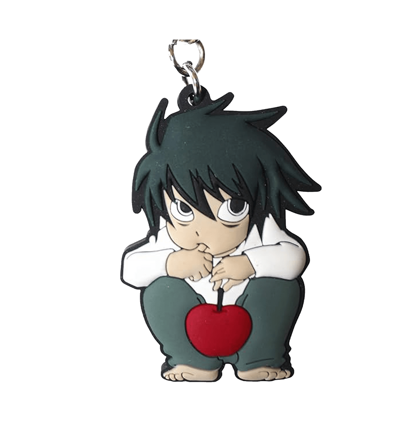 Death Note L Character PVC Keychain