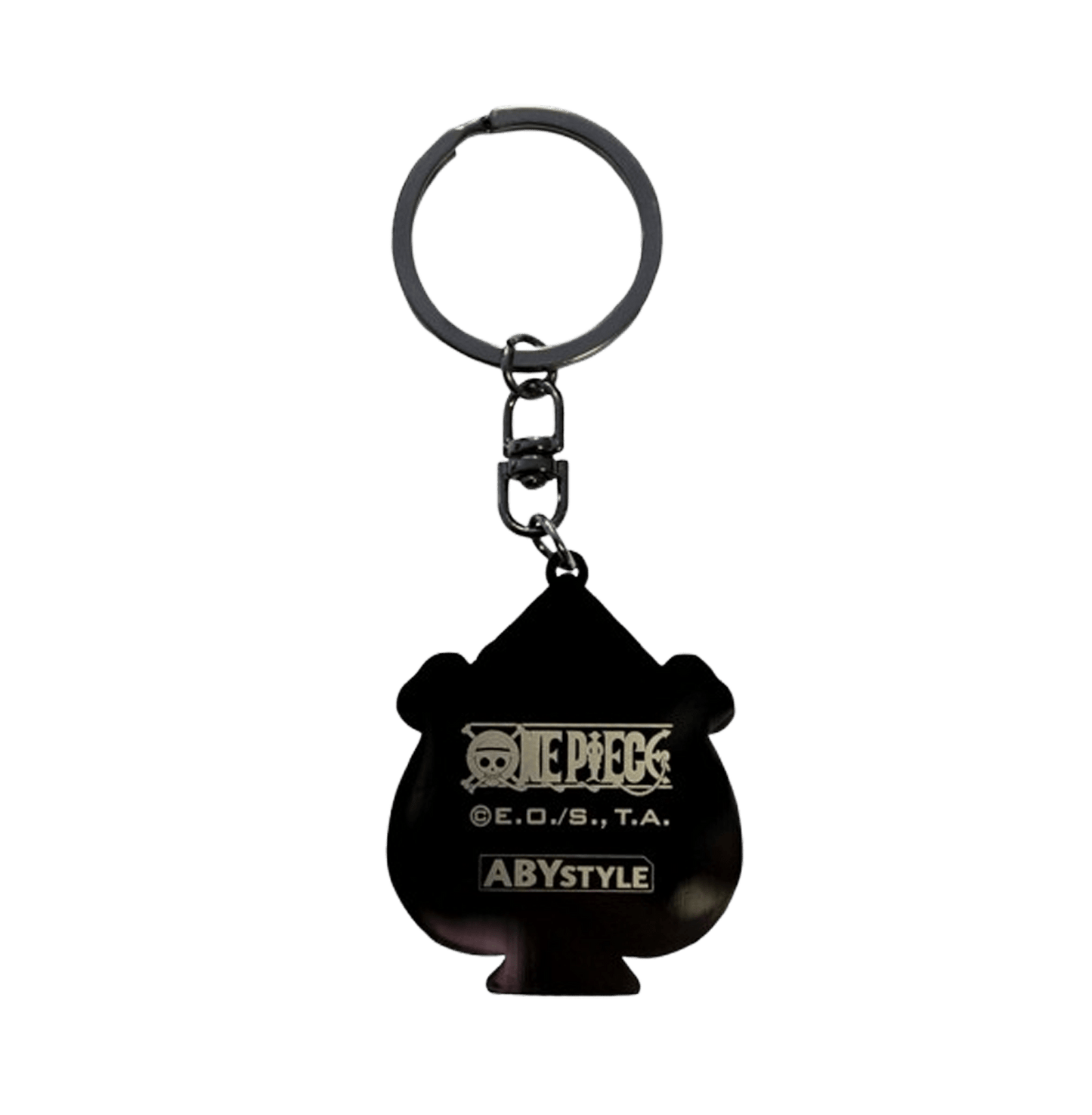 One Piece Skull Ace Keychain