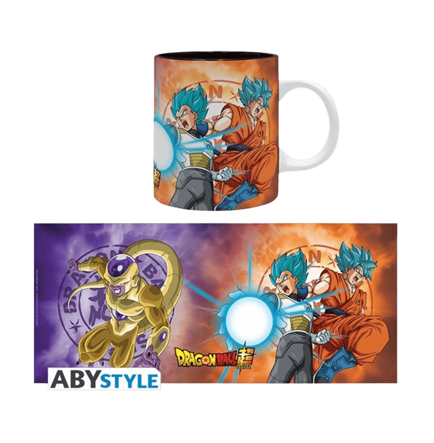 Dragon Ball Super Saiyans VS Frieza  Mug