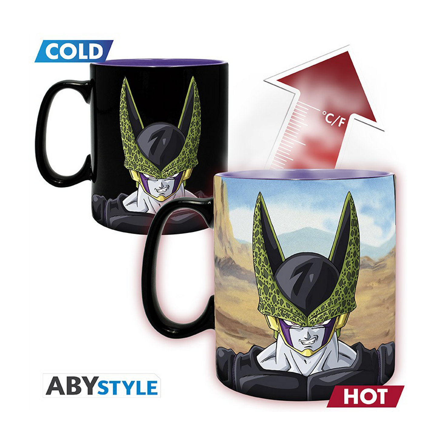 Dragon Ball Z Gohan Cell Heat Change Mug