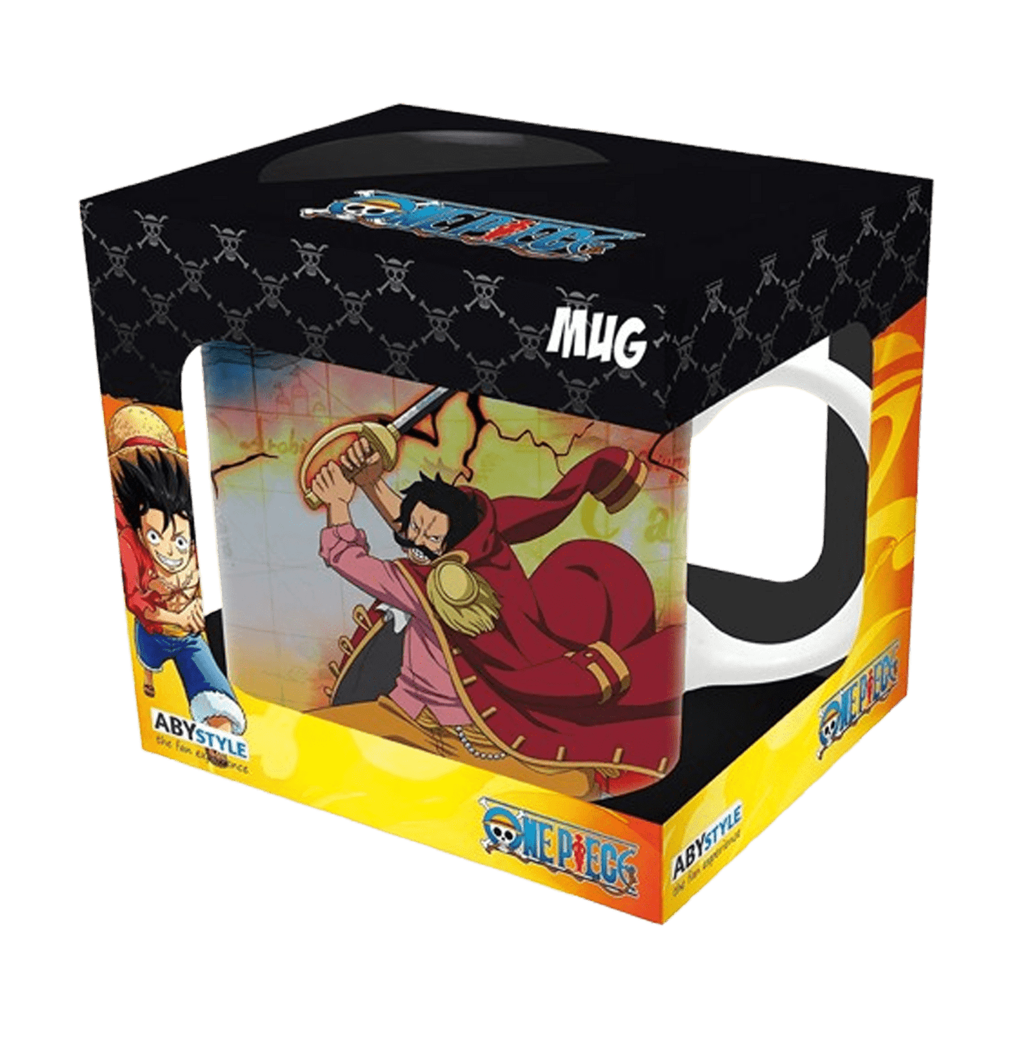 One Piece  Roger vs Whitebeard Mug